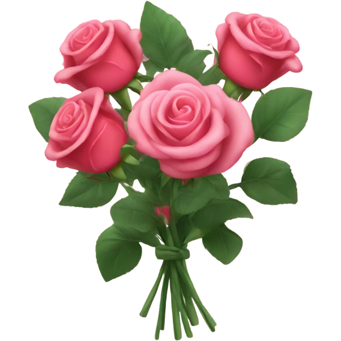 bouquet of roses emoji