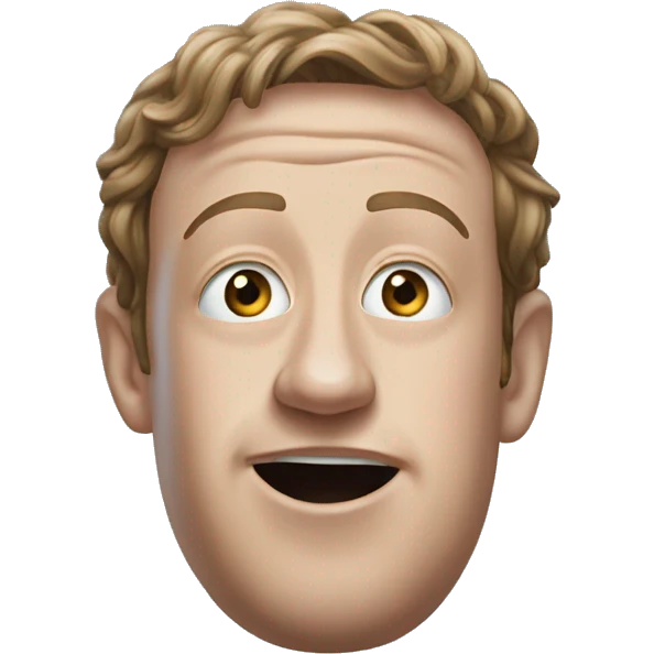 zuckerberg with something emoji