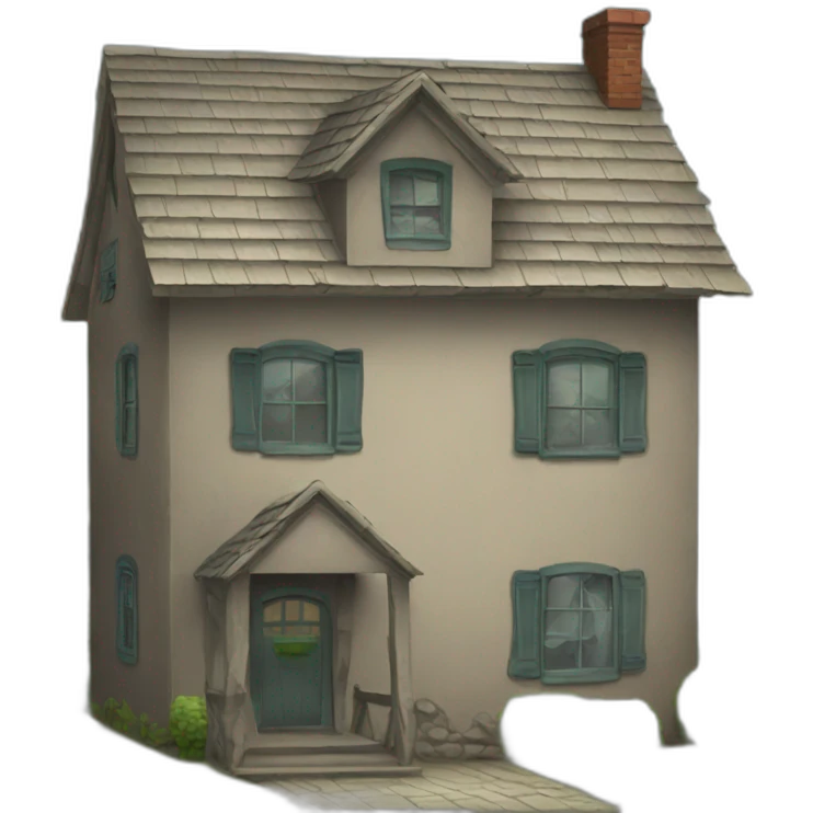 poor house emoji