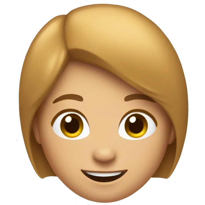 Generate a dancing 3d emoji of a female smiley face with light brown short hair. the emoji should be saying Thank you Ben. emoji