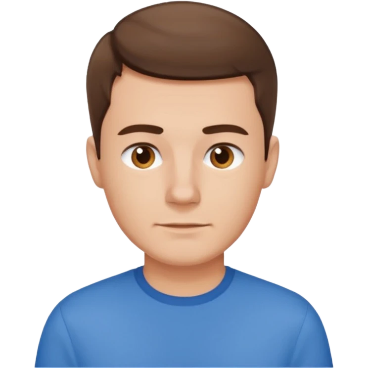 A man who look like hitler without mustache  emoji