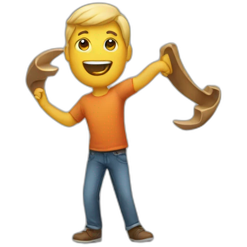Person with Boomerang emoji