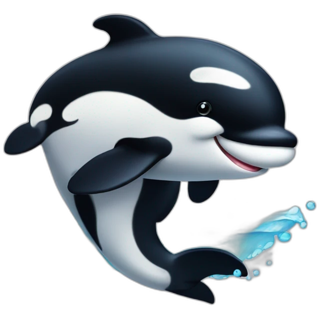 cute orca emoji