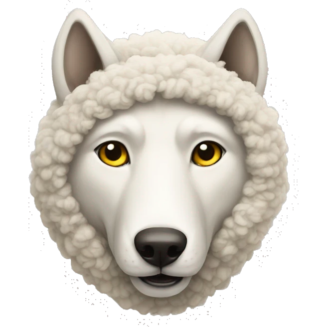 wolf in sheep clothing emoji