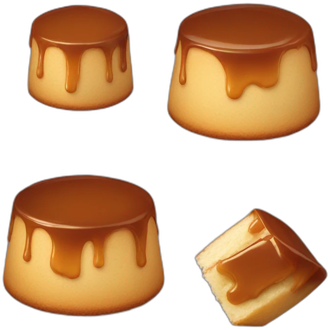 Caramel coulant emoji