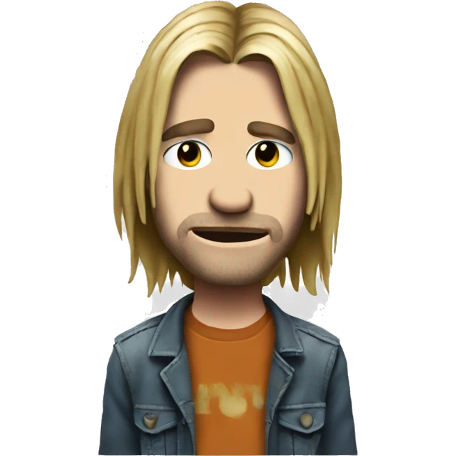 Kurt cobain emoji