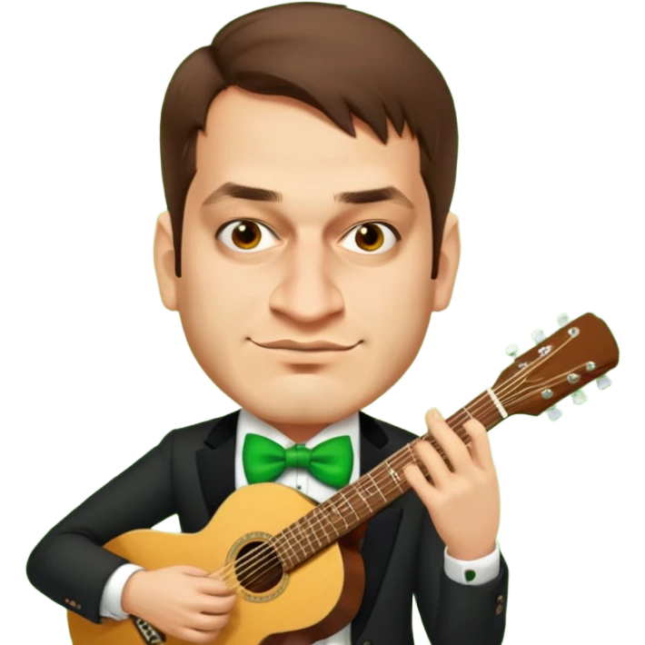 Leprechaun Guitarist emoji