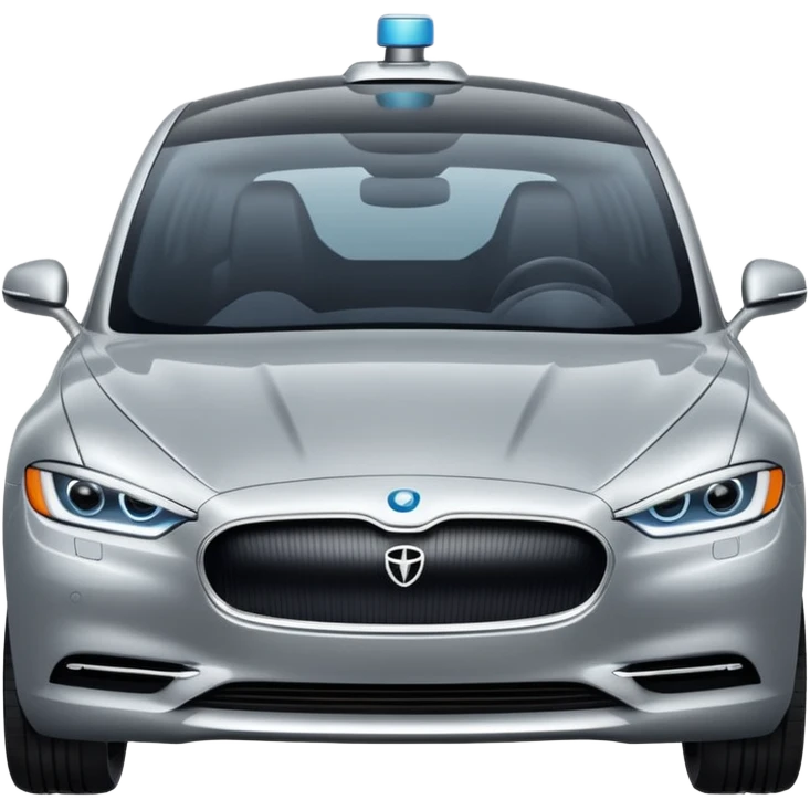 luxury self driving car emoji