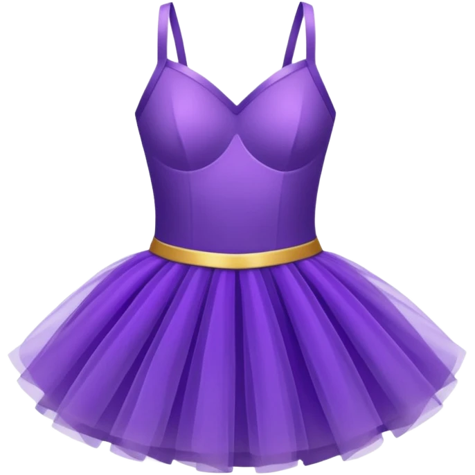 purple tutu dress fashion emoji