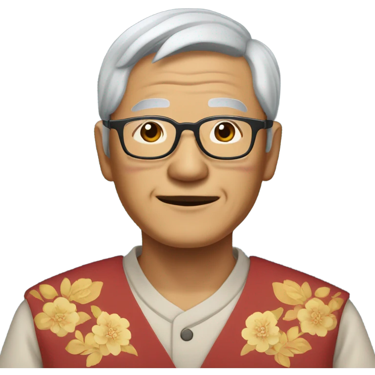 Old Asian man emoji