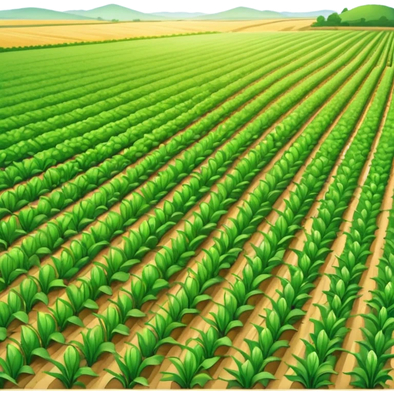 Crop field emoji