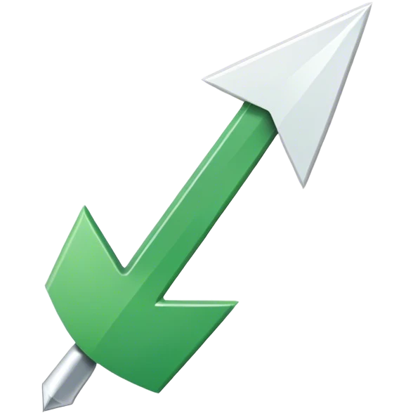 white arrow pointing up in green backgroundwhite arrow pointing up in green background emoji