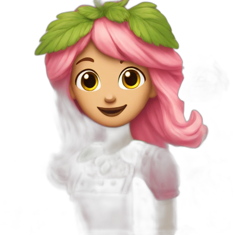 strawberry shortcake emoji