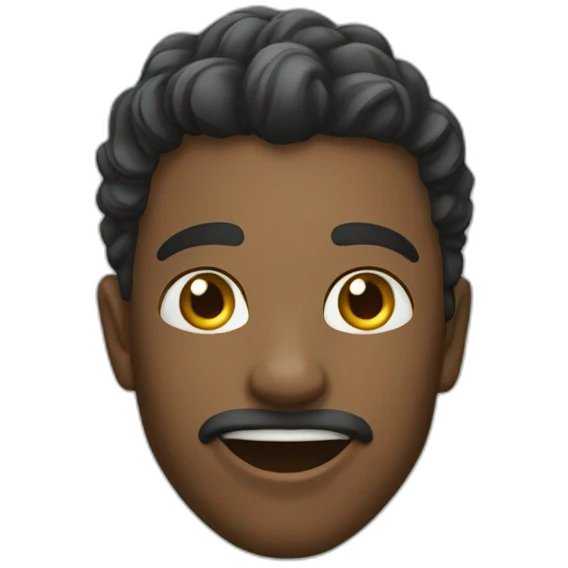 Lune qui sourit emoji