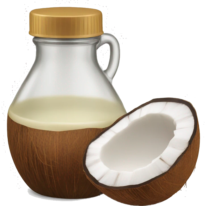 Coconut oil emoji