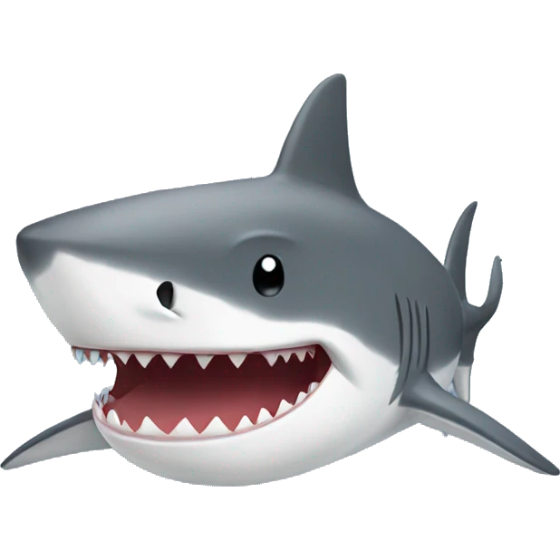 Shark wearing tank top  emoji