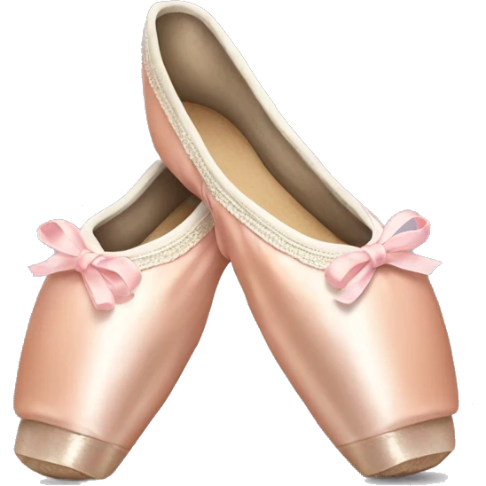 Pointe shoes emoji
