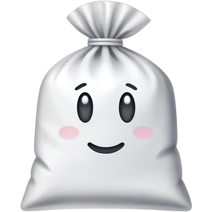 Baggie of coke emoji