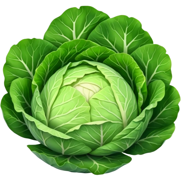 sliced cabbage   emoji