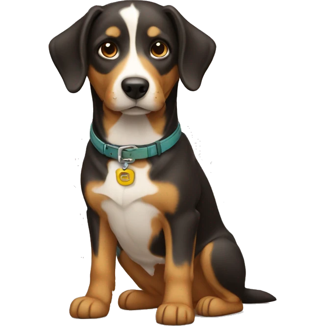 belt dog  emoji
