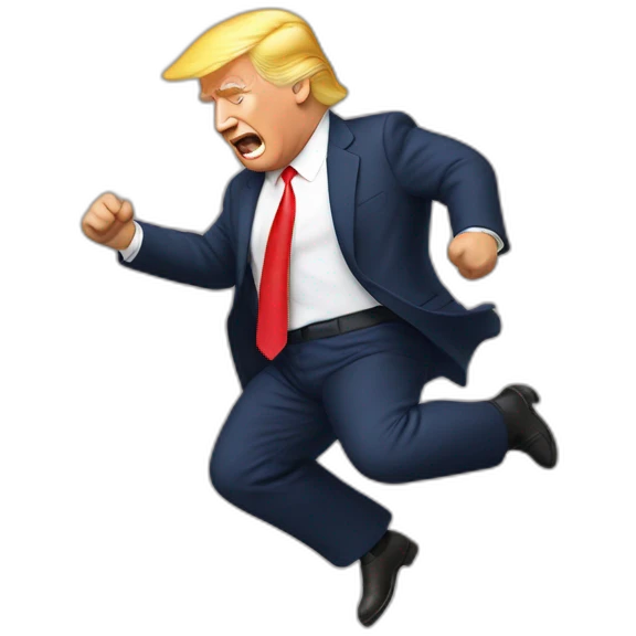 trump-getting-jumped emoji