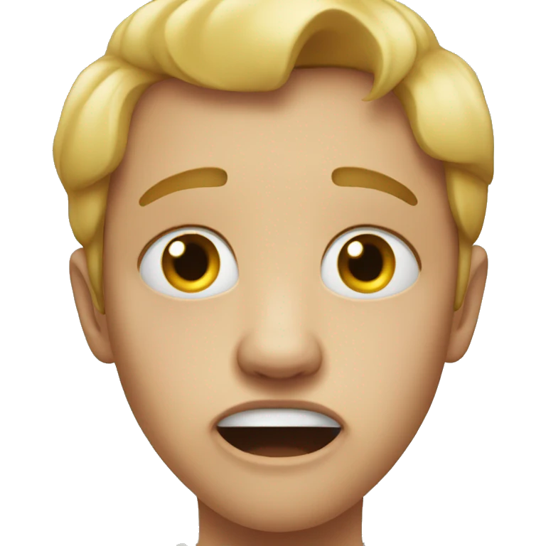 crying, scared, and  emoji