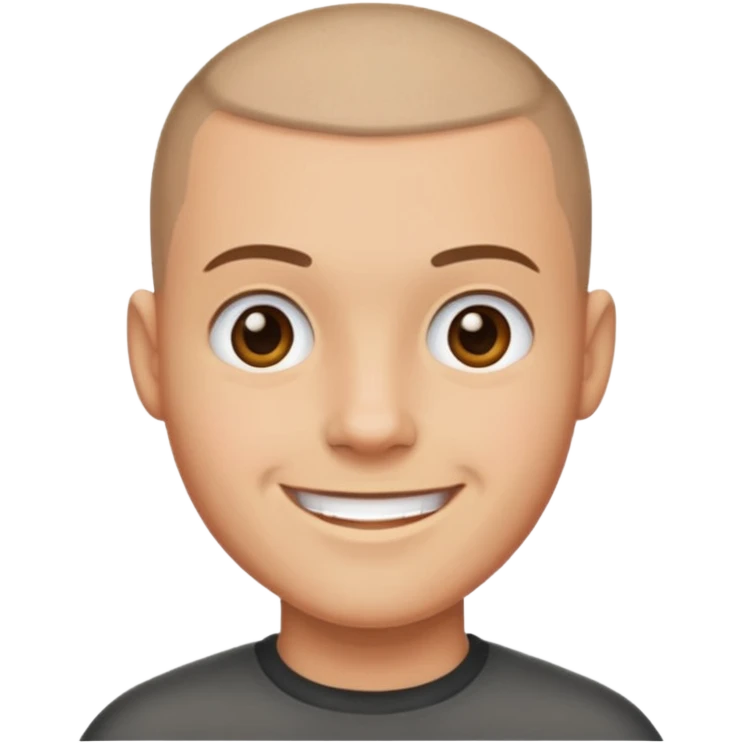 buzz cut man emoji