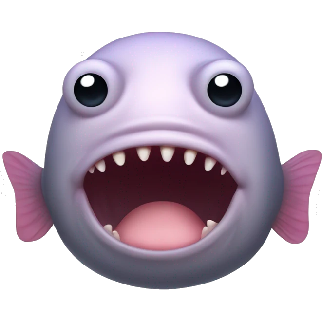 Blob fish emoji