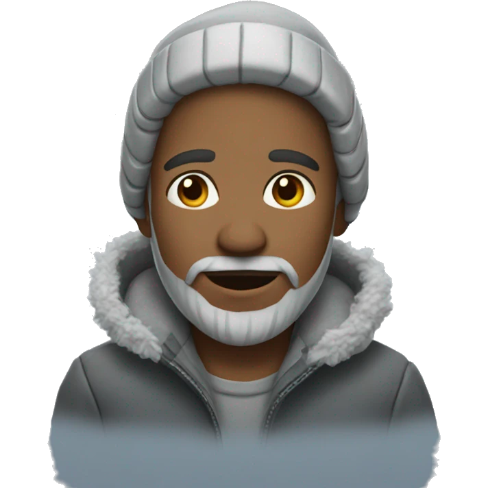 grey winter emoji