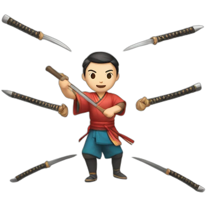 chinese throwing weapons emoji