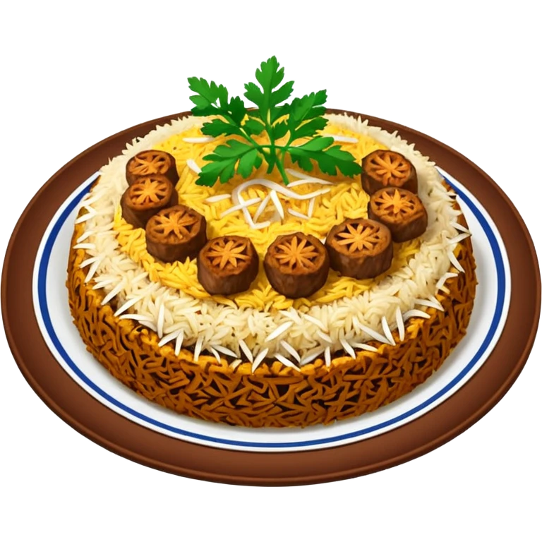 Hyderabadi Mutton Dum Biryani emoji