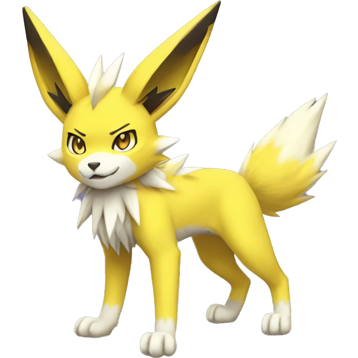 Zeraora-Jolteon-Renamon full body emoji