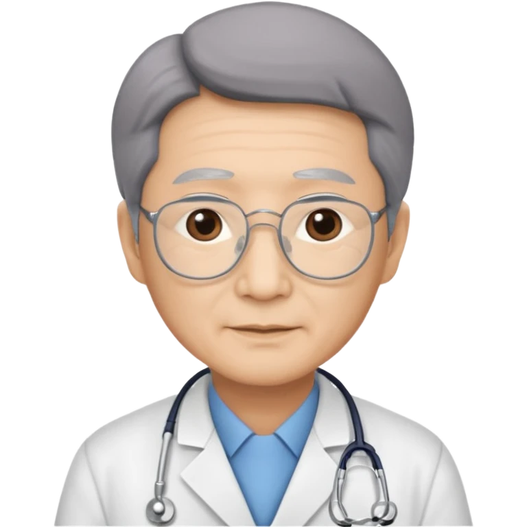 asian physician older emoji