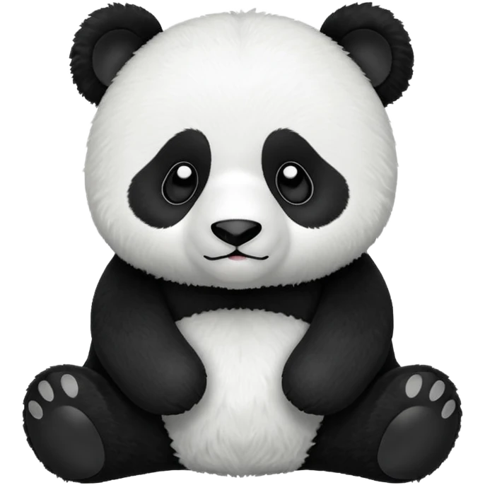 Mavi panda emoji