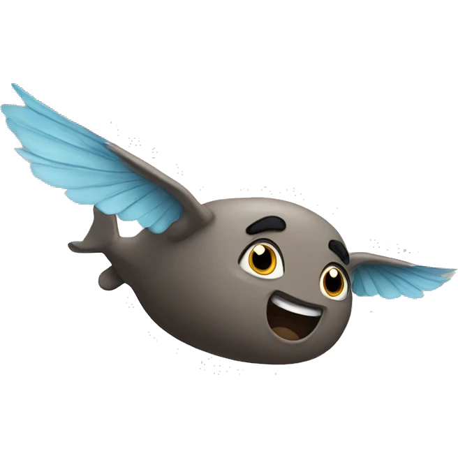 flying rocks emoji