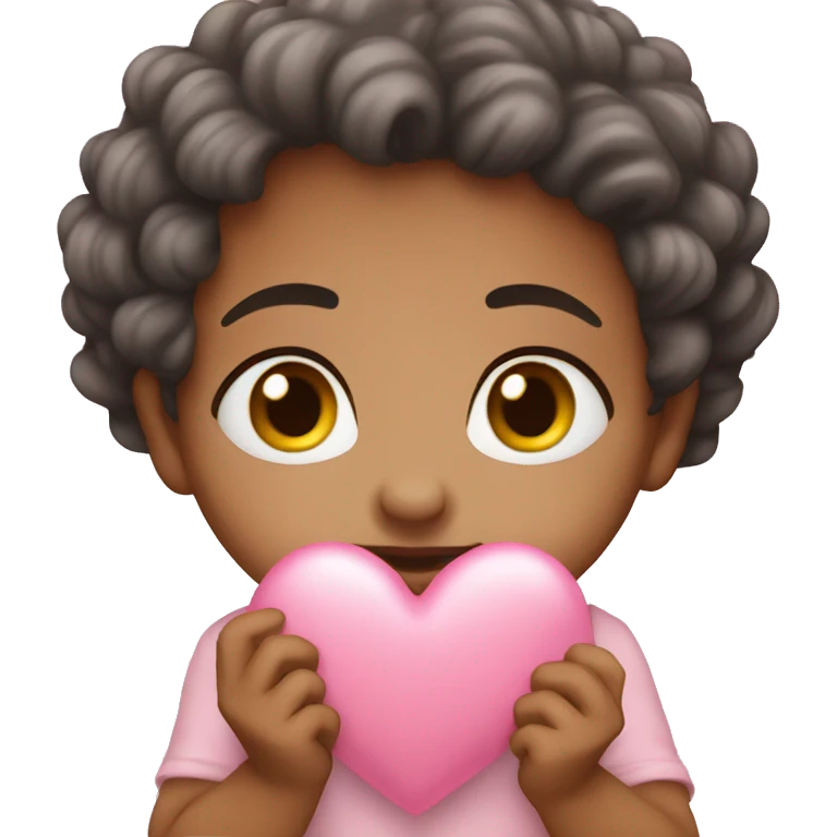 Babypink heart emoji