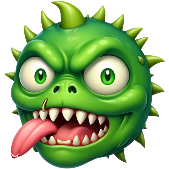Three eyed monster  emoji