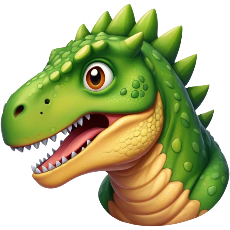 Dinosaur suffering  emoji
