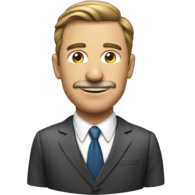 commodity business man emoji