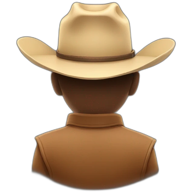cowboy from behind emoji