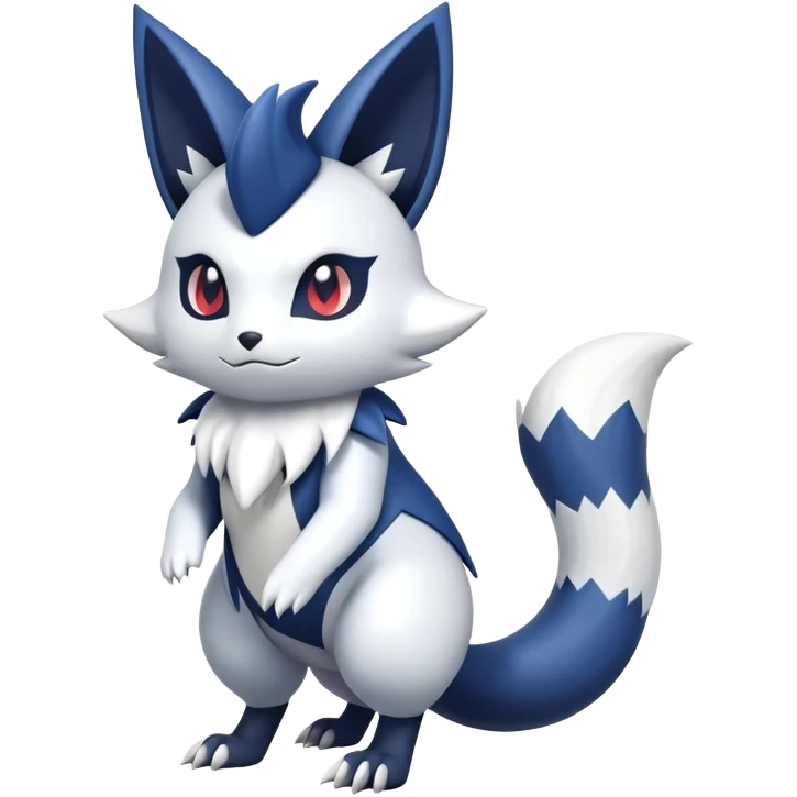Zangoose-Meowstic-Fakémon-hybrid-creature (full body)  emoji