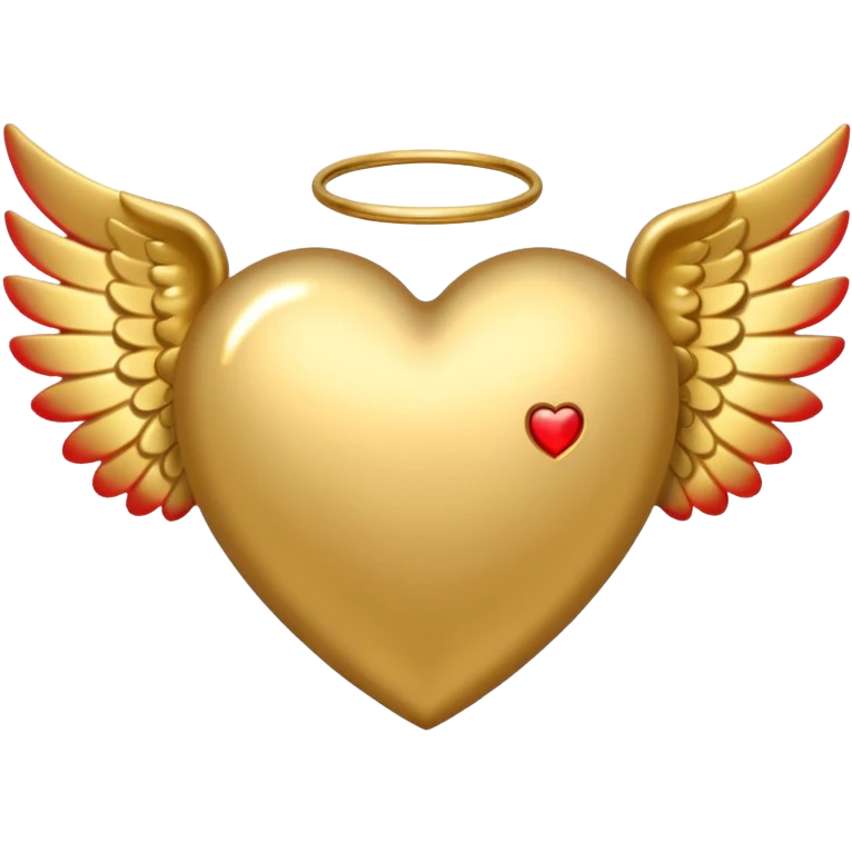 heart with angel wings emoji