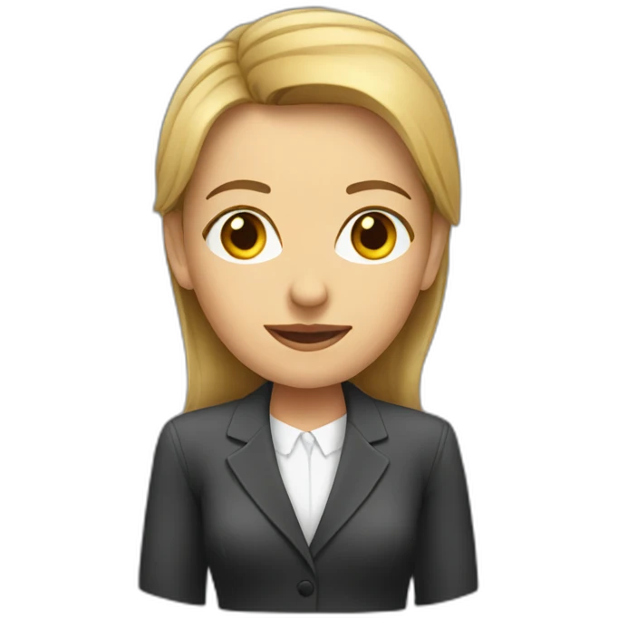 woman analyst emoji