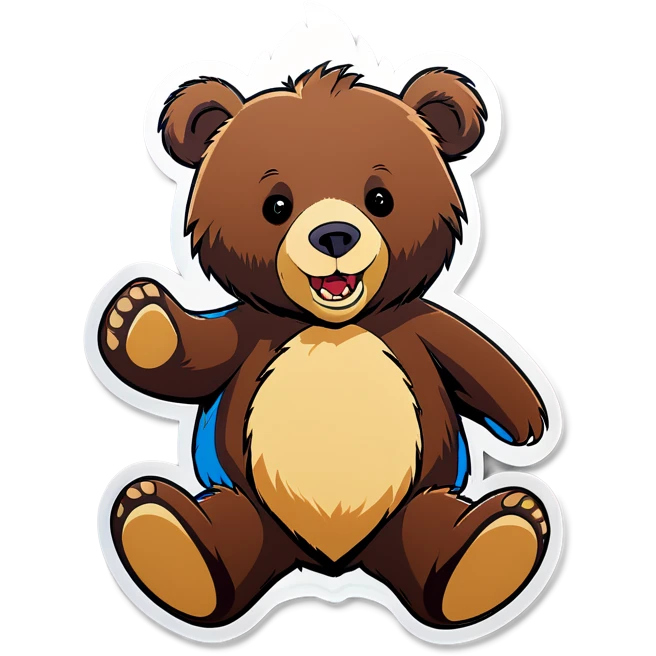 Woohoo bear emoji