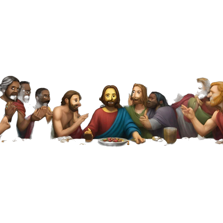The Last Supper emoji