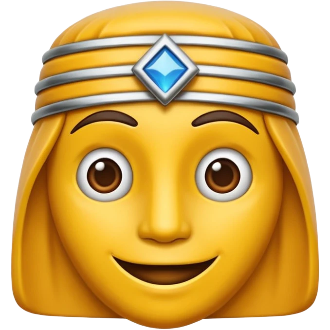 Egy rénszarvas kék masnival a nyakában emoji