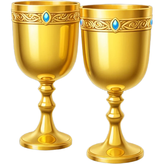 copas doradas  emoji