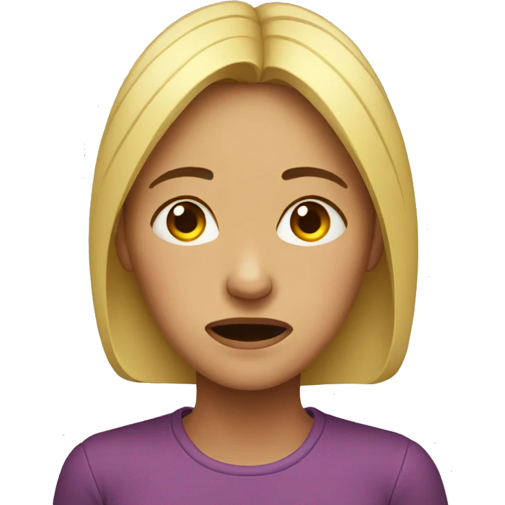 crying woman emoji