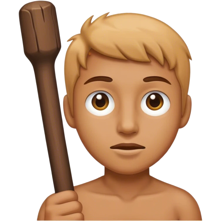 Stick emoji