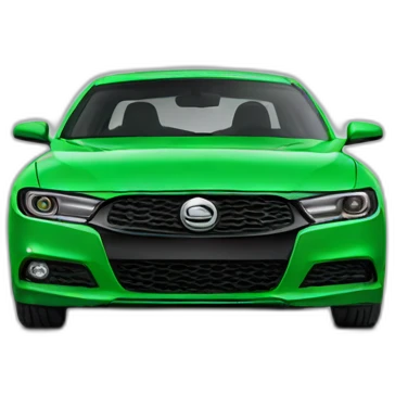new car green emoji